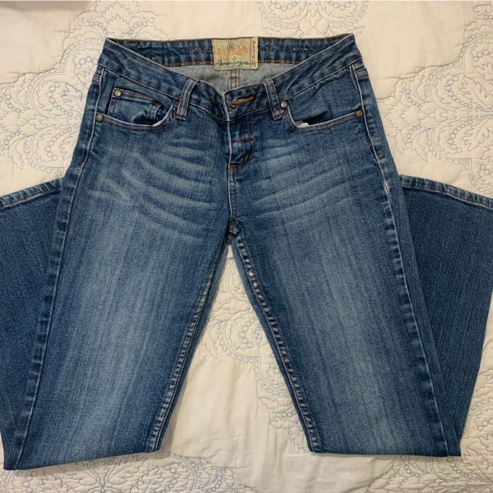 Blue skinny jeans 5S